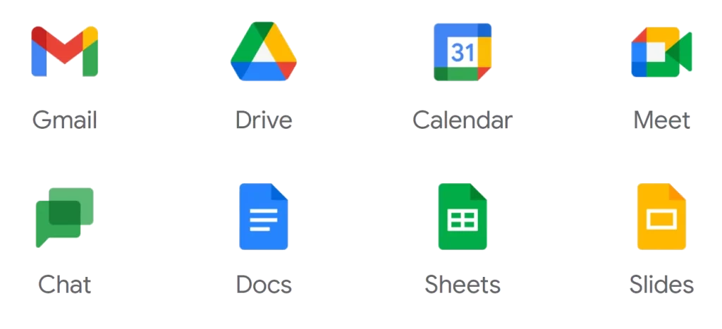 Google Workspace Key Apps